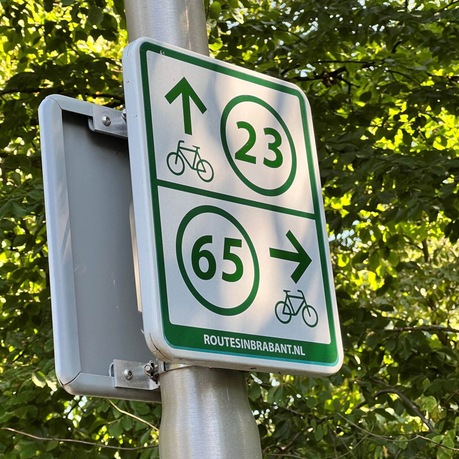 Fietsknooppunten Toerismepoort Klok Peel